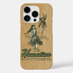 Funda iPhone 16 Pro Vientos comerciales de la isla hawaiana Hula Chica