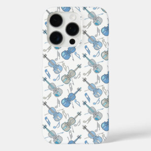 Funda iPhone 16 Pro Violin Music Notes