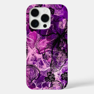 Funda iPhone 16 Pro Wahine Lace Hawaii Orquídea Rosa