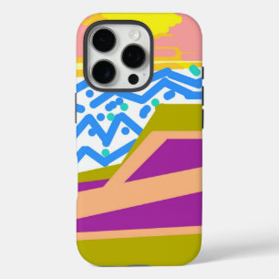 Funda iPhone 16 Pro Yate amarillo amarillo rosa morado
