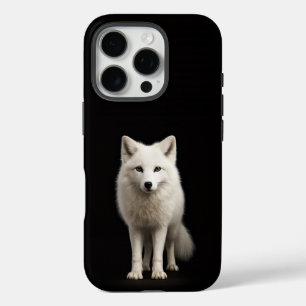 Funda iPhone 16 Pro Zorro Ártico Marfil Black 4 Luxe iPhone 16 Pro