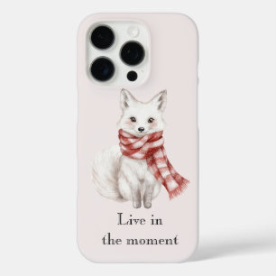 Funda iPhone 16 Pro Zorro morrón blanco rosado Rubor