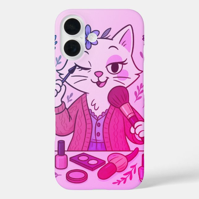 Funda iPhone 16 Probé - Edición Meow (Reverso )