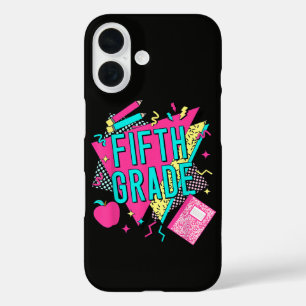 Funda iPhone 16 Profesor Retro 90s Regreso a la Escuela