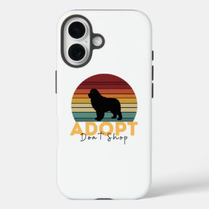 Funda iPhone 16 Protección de Mascotas de rescate - Adopta No Comp