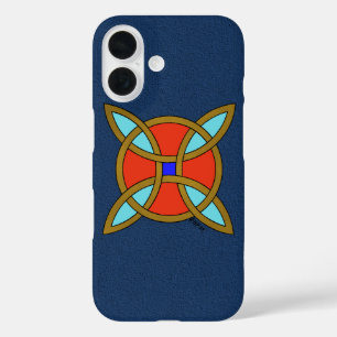 Funda iPhone 16 Protección nórdica contra la brujería o el nudo de