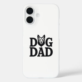 Funda iPhone 16 Proud Dog Dad Apparel & Accessories