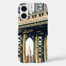 Puente de Manhattan al atardecer