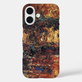 Funda iPhone 16 Puente Japonés de Claude Monet, Arte Antiguo Fino