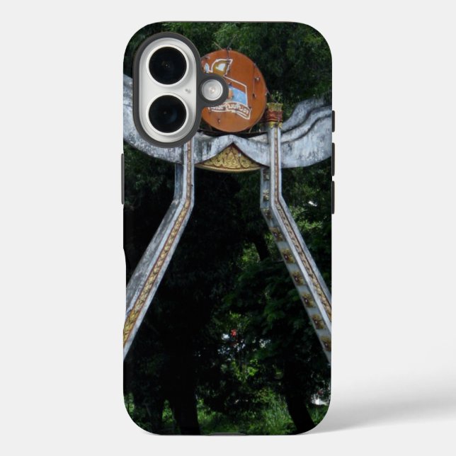 Funda iPhone 16 Puerta de Laotian (Reverso )
