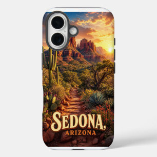 Funda iPhone 16 Puesta de sol Sedona Arizona Roca Roja Desierto Vi