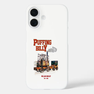 Funda iPhone 16 Puffing Billy Steam Train English Locomotive