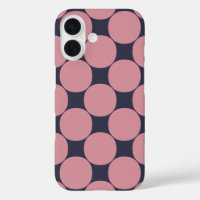 Punto de polka rosa moderno y elegante
