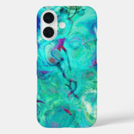 Funda iPhone 16 Púrpura Sprite de Agua