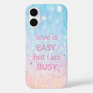 Funda iPhone 16 Purpurina Sweet Trendy