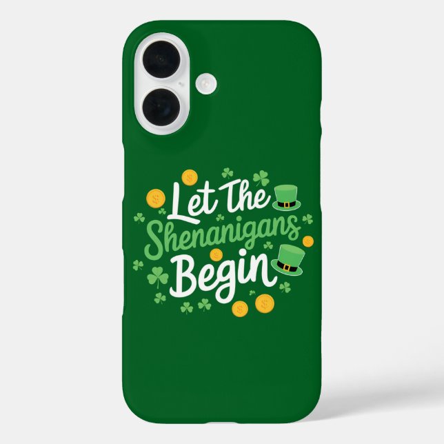 Funda iPhone 16 Que los Shenanigans comiencen a ser graciosos el D (Reverso )
