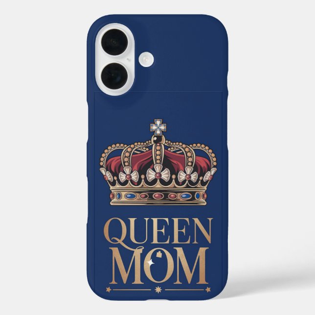 Funda iPhone 16 Queen Mom Crown (Reverso )
