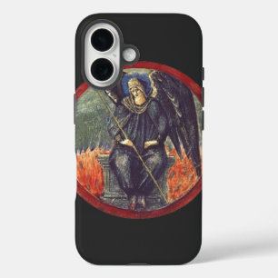 Funda iPhone 16 Querubín negro ángel