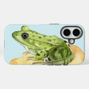 Funda iPhone 16 Rana verde