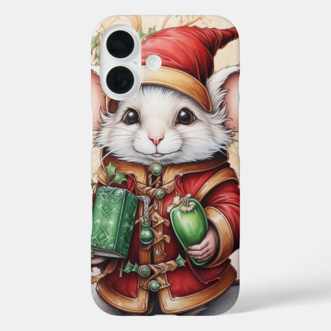 Funda iPhone 16 Ratón de vacaciones (Reverso )