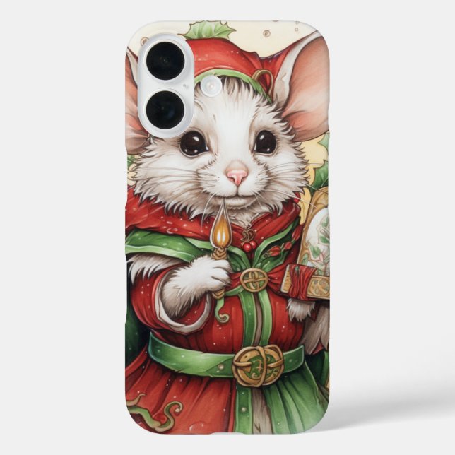 Funda iPhone 16 Ratón de vacaciones (Reverso )