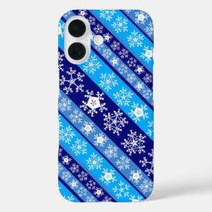Funda iPhone 16 Rayas de nieve Sherpa Blanket