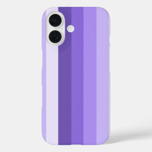 Funda iPhone 16 Rayas de sombra violeta