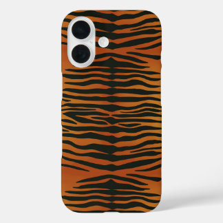 Funda iPhone 16 Rayas de tigre