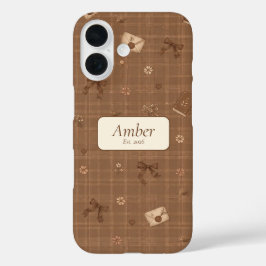 Funda iPhone 16 Regalo de cinta vintage y lectores de libros con n