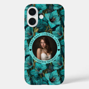 Funda iPhone 16 Regalo de cumpleaños de Amaryllis Chic para niños 