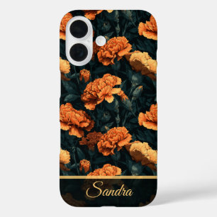 Funda iPhone 16 Regalo de Dama de Honor Encantador Floral de Clave