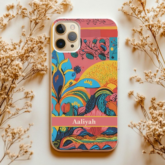 Funda iPhone 16 Regalo de Día de la Madre tribal afroamericano (Tribal African American Sister Mothers Day Gift Case-Mate iPhone Case)