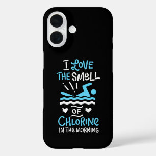 Funda iPhone 16 Regalo de natación para nadadores