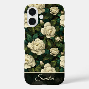 Funda iPhone 16 Regalo de promoción lindo gardenias floral persona