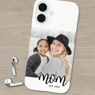 Funda iPhone 16 Regalo fotográfico establecido por mamá