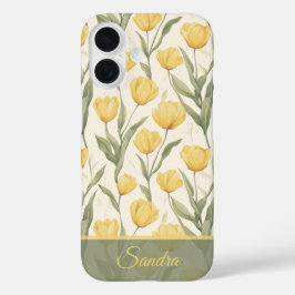 Funda iPhone 16 Regalo Minimalista para Recién Casados Nombre de F