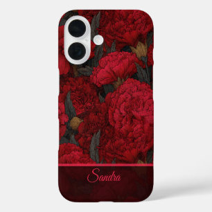 Funda iPhone 16 Regalo único de inauguración de la casa Clavel Nom