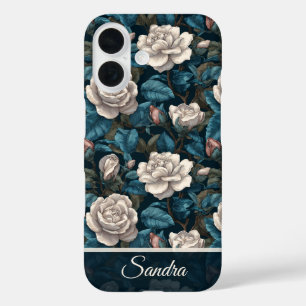 Funda iPhone 16 Regalo Único de Jubilación Gardenias Floral Person