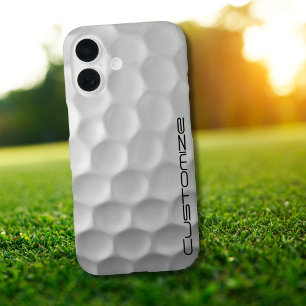 Funda iPhone 16 Regalos de Pelotas de Golf Personalizadas Serie Si