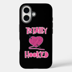 Funda iPhone 16 Regalos de punto de crocheting