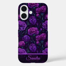 Funda iPhone 16 Regalos Hermosa Mamá Clavel Personalizado
