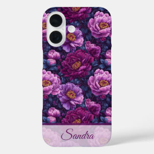 Funda iPhone 16 Regalos Únicos para Mamá Peonía Personalizados
