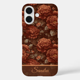 Funda iPhone 16 Regalos Únicos Para Mujeres Gardenias Florales Per