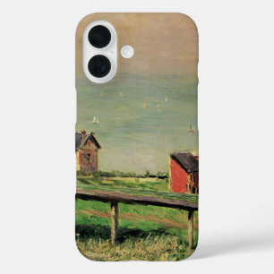 Funda iPhone 16 Regatta en Villerville por Gustave Caillebotte
