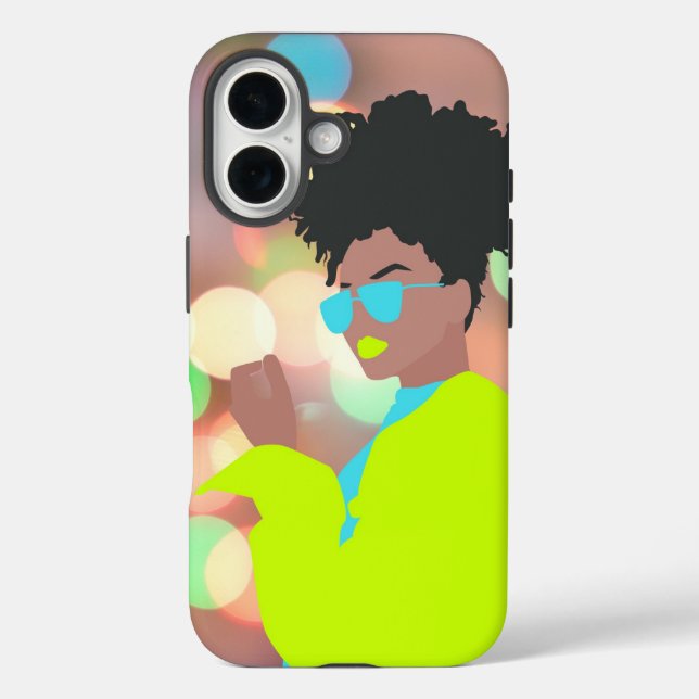 Funda iPhone 16 Reina bailarina. (Reverso )