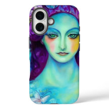 Reina de hadas encantada con mariposas