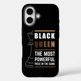 Funda iPhone 16 Reina Negra La Pieza Más Poderosa Del Juego 1