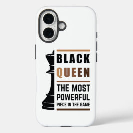 Funda iPhone 16 Reina Negra La Pieza Más Poderosa Del Juego 2