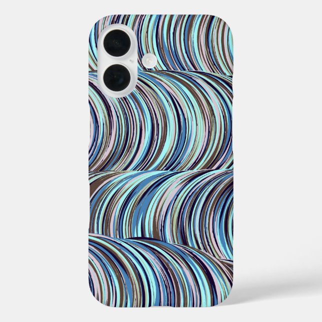 Funda iPhone 16 Remolinos (Reverso )