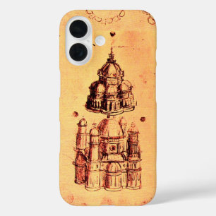 FUNDA iPhone 16 RENACIMIENTO DE PROYECTO ARQUITECTURAL,ARQUITECTO